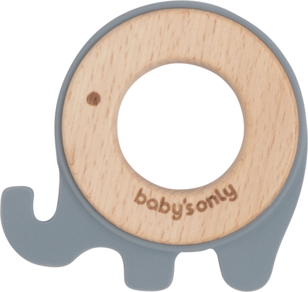 Babys Only Bijtring olifant - Grijs